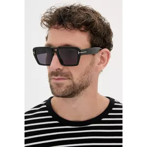 Tom Ford ochelari de soare Redford bărbați, culoarea negru, FT1153_5601A imagine