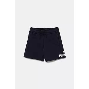 Puma pantaloni scurți copii ESS No. 1 Logo Shorts TR culoarea albastru marin, talie reglabila, 684935 imagine