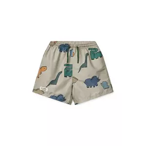 Liewood pantaloni scurți de baie copii Duke Printed Board Shorts culoarea bej, LW20068 imagine