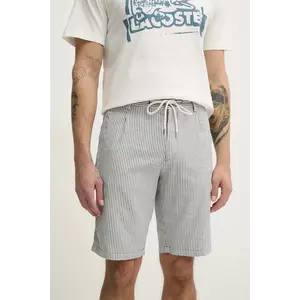 Joop! pantaloni scurți din amestec de in bărbați, culoarea alb, 30046558 imagine