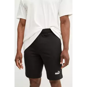 Puma pantaloni scurți bărbați, culoarea negru, melanj, 682594 imagine