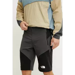 The North Face pantaloni scurți outdoor Felik Slim culoarea gri, NF0A825X4JK1 imagine