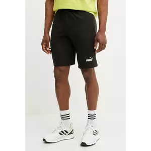 Puma pantaloni scurți bărbați, culoarea negru, 684715 imagine