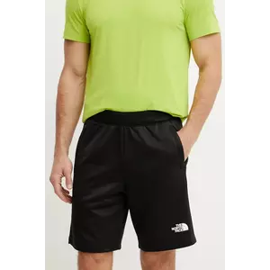 The North Face pantaloni scurți Reaxion bărbați, culoarea negru, NF0A8BETJK31 imagine