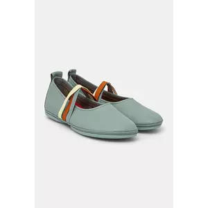 Camper balerini de piele TWS femei, culoarea turcoaz, K201665-008 imagine