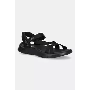 Skechers sandale GO WALK FLEX femei, culoarea negru, 141481 imagine