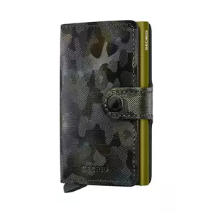 Secrid portofel de piele culoarea verde, MJu-Moss imagine