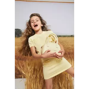 Elisabetta Franchi geantă culoarea galben, EFBO105.C.TV077 imagine