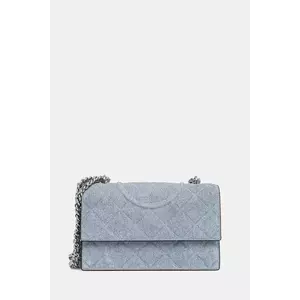 Tory Burch geantă Fleming Denim Small 167750-426 imagine