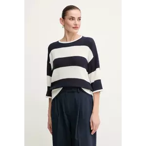 Pedro del Hierro pulover femei, culoarea albastru marin, 3519543 imagine