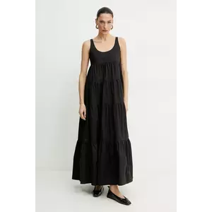 MICHAEL Michael Kors rochie culoarea negru, maxi, evazată, MS582WLF4C imagine