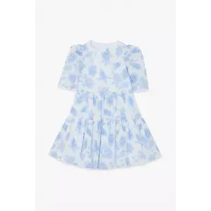 Tartine et Chocolat rochie din bumbac pentru copii mini, evazată, CA30302 imagine