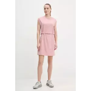 Columbia rochie sport Boundless Beauty culoarea roz, mini, dreaptă, 2118901 imagine
