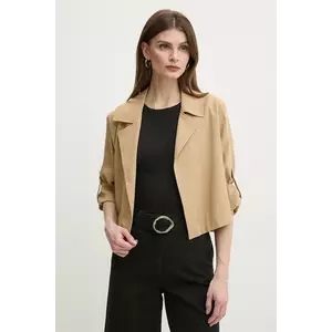 Marella blazer din amestec de in MALIBU culoarea verde, desfacut, uni, 2513041055200 imagine