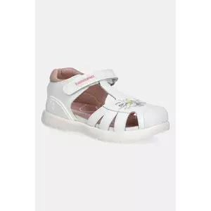 Biomecanics sandale din piele pentru copii culoarea alb, 252232 imagine