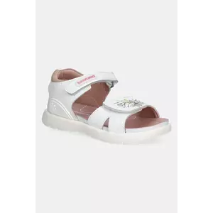 Biomecanics sandale din piele pentru copii culoarea alb, 252233 imagine