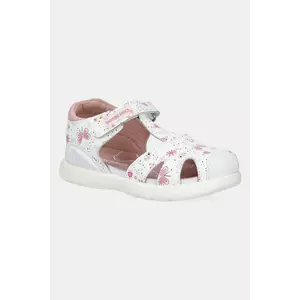 Biomecanics sandale din piele pentru copii culoarea alb, 252230 imagine