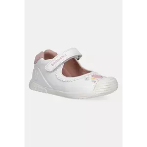 Biomecanics sandale din piele pentru copii culoarea alb, 252105 imagine