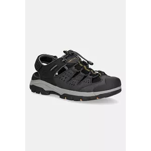 Skechers sandale TRESMEN bărbați, culoarea negru, 205113 imagine