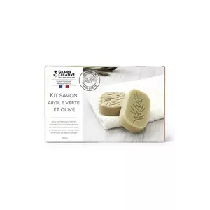 Graine Creative un set de săpunuri diy Kit DIY Savon A Lolive & Argile imagine