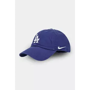 Nike șapcă de baseball din bumbac Los Angeles Dodgers cu imprimeu, NB01-4EU-LD-BEK imagine
