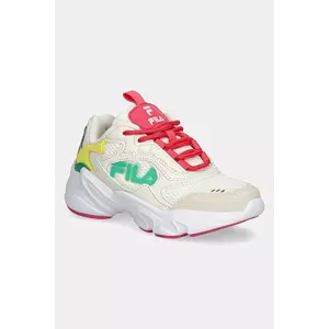 Fila sneakers pentru copii COLLENE LOGO culoarea bej, FFK0248 imagine