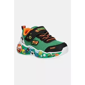 Skechers sneakers pentru copii PLAY SCENE culoarea verde, 407312N imagine