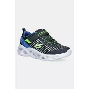 Skechers sneakers pentru copii TWISTY BRIGHTS culoarea gri, 401650L imagine