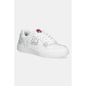 Skechers sneakers din piele KOOPA bărbați, culoarea alb, 183503 imagine