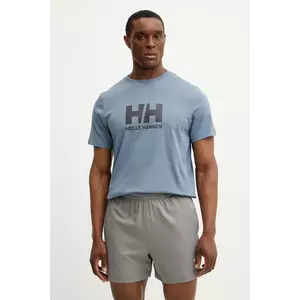 Helly Hansen tricou din bumbac HH LOGO bărbați, cu imprimeu, 54596 imagine