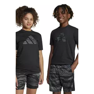 adidas tricou copii culoarea negru, cu imprimeu, JC8492 imagine