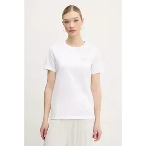 Converse tricou din bumbac femei, culoarea alb, 10027379-A01 imagine