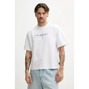 Karl Kani tricou din bumbac bărbați, culoarea alb, cu imprimeu, 60300356 imagine