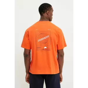 Rossignol tricou din bumbac Waterfall bărbați, culoarea portocaliu, cu imprimeu, RLNMY24 imagine