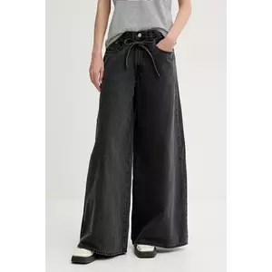 Levi's jeansi XL SUPERWIDE femei, culoarea gri, 001T3 imagine