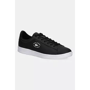 Lacoste sneakers din piele CARNABY bărbați, culoarea negru, 49SMA0032 imagine