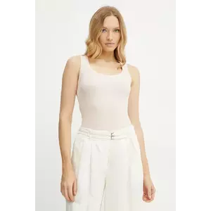 BOSS Orange top femei, culoarea roz, 50504245 imagine