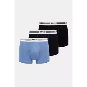 BOSS boxeri 3-pack barbati, culoarea negru, 50492200 imagine