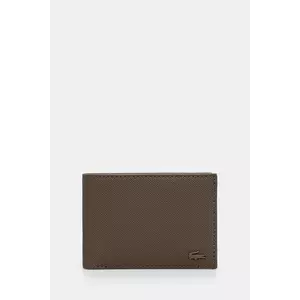 Lacoste portofel barbati, culoarea bej, NH4419HC imagine