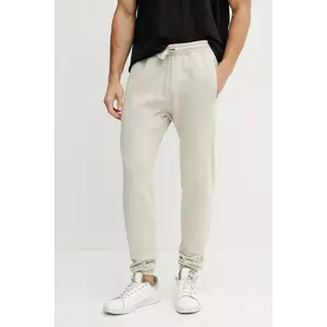 adidas pantaloni de trening din bumbac ALL SZN barbati, culoarea bej, uni, JI6390 imagine