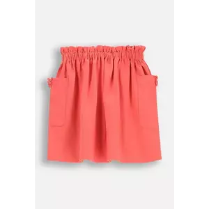 Coccodrillo fusta fete culoarea portocaliu, mini, drept, NOSTALGIC MEADOW GIRL KIDS imagine