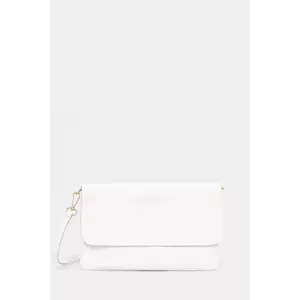 Answear Lab poseta de piele culoarea alb imagine