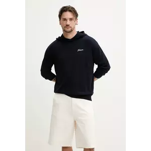 FROM FUTURE pulover de lână bărbați, culoarea albastru marin, light, MPH02671 imagine