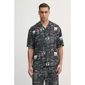 Iceberg cămașă bărbați, culoarea albastru marin, relaxed, G090 5037 imagine