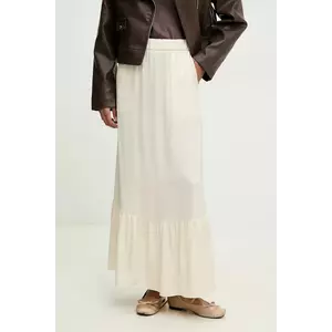 Answear Lab fustă culoarea bej, maxi, evazati imagine