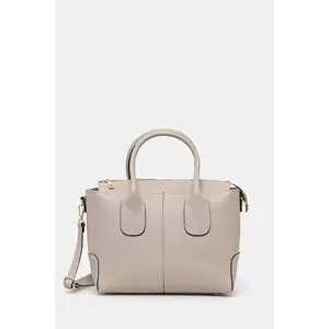 Answear Lab poseta de piele culoarea bej imagine