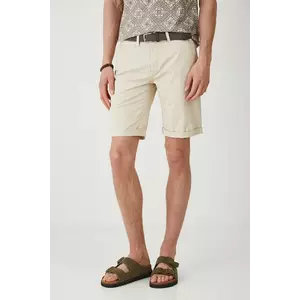 Medicine pantaloni scurti culoarea bej imagine