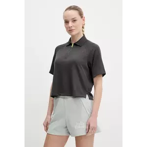 Helly Hansen tricou polo INSHORE femei, culoarea negru, 34481 imagine