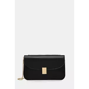 Bally geantă de piele culoarea negru, WLO06Z imagine