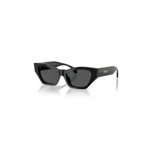 Versace ochelari de soare femei, culoarea negru, 0VE4488U imagine